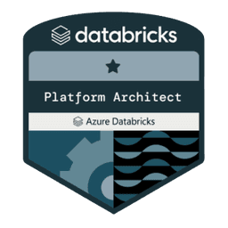 Azure Databricks Platform Architect badge